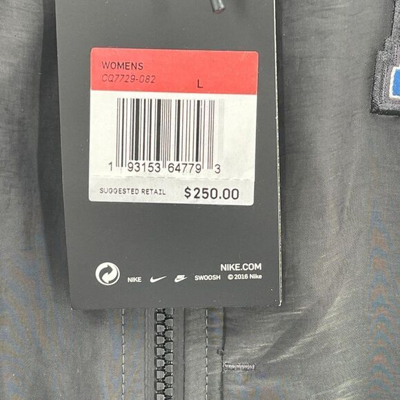 Nike Super Bowl LIIII Los Angeles Rams Media Night Bomber Jacket Coat Large - Picture 6 of 9